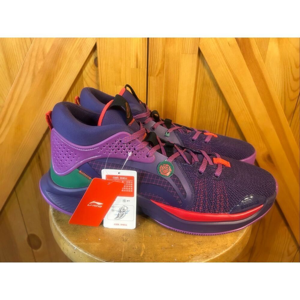 Li-Ning C.J. McCollum SILENCER - Purple Size 12.5 nwt
